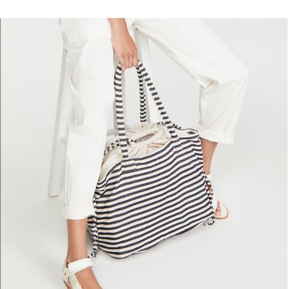 Nannacay Striped Weekend/Beach Bag